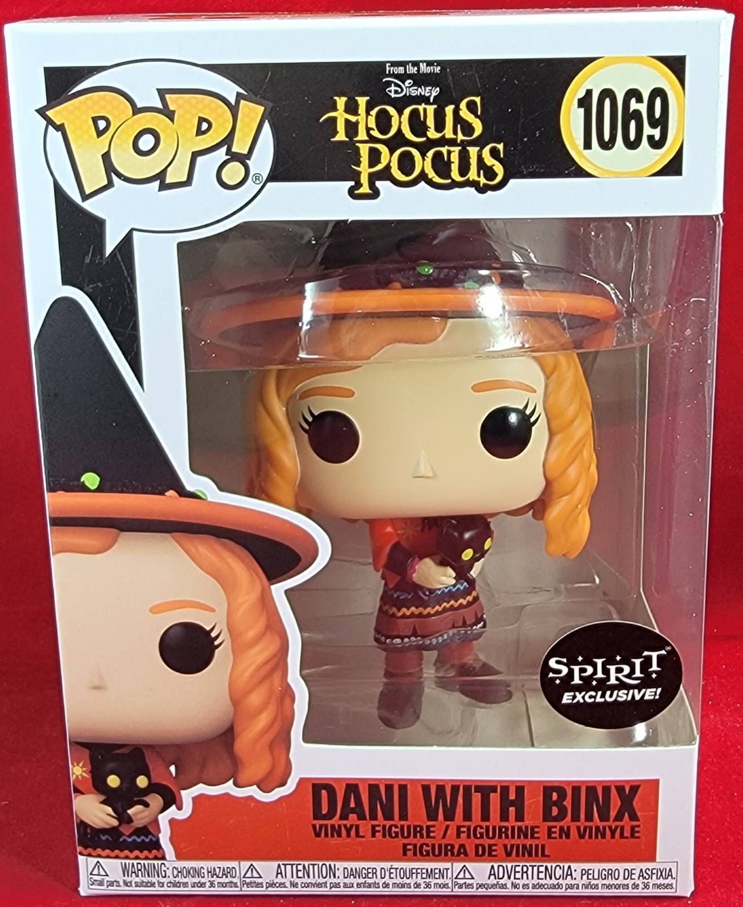 Dani with binx spirit exclusive # 1069 funko (nib)