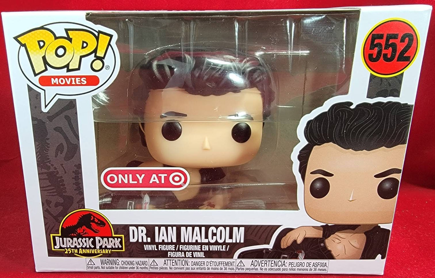 Dr. Ian malcolm target exclusive funko # 552 (nib)