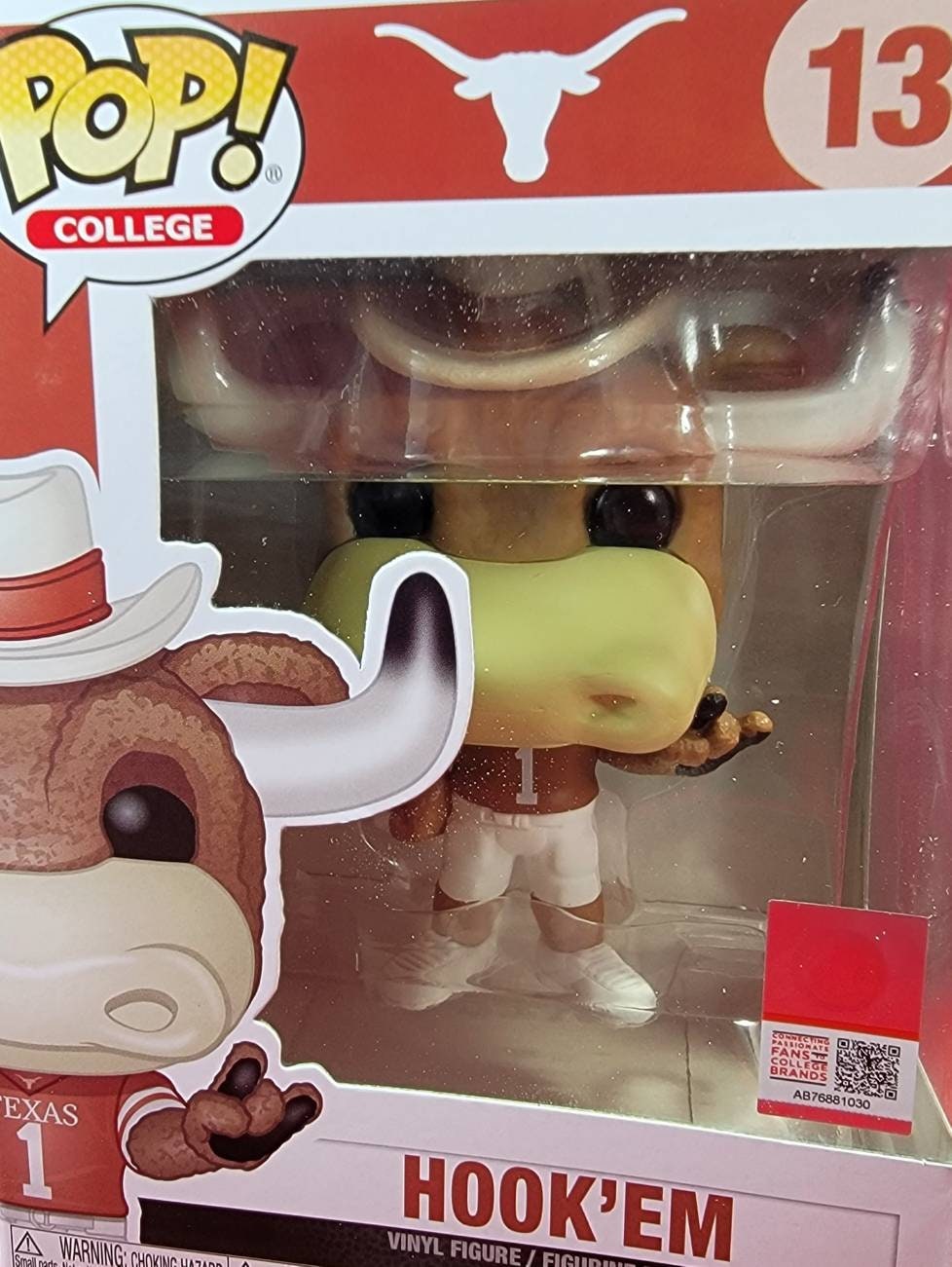 Hook'em funko # 13 (nib)