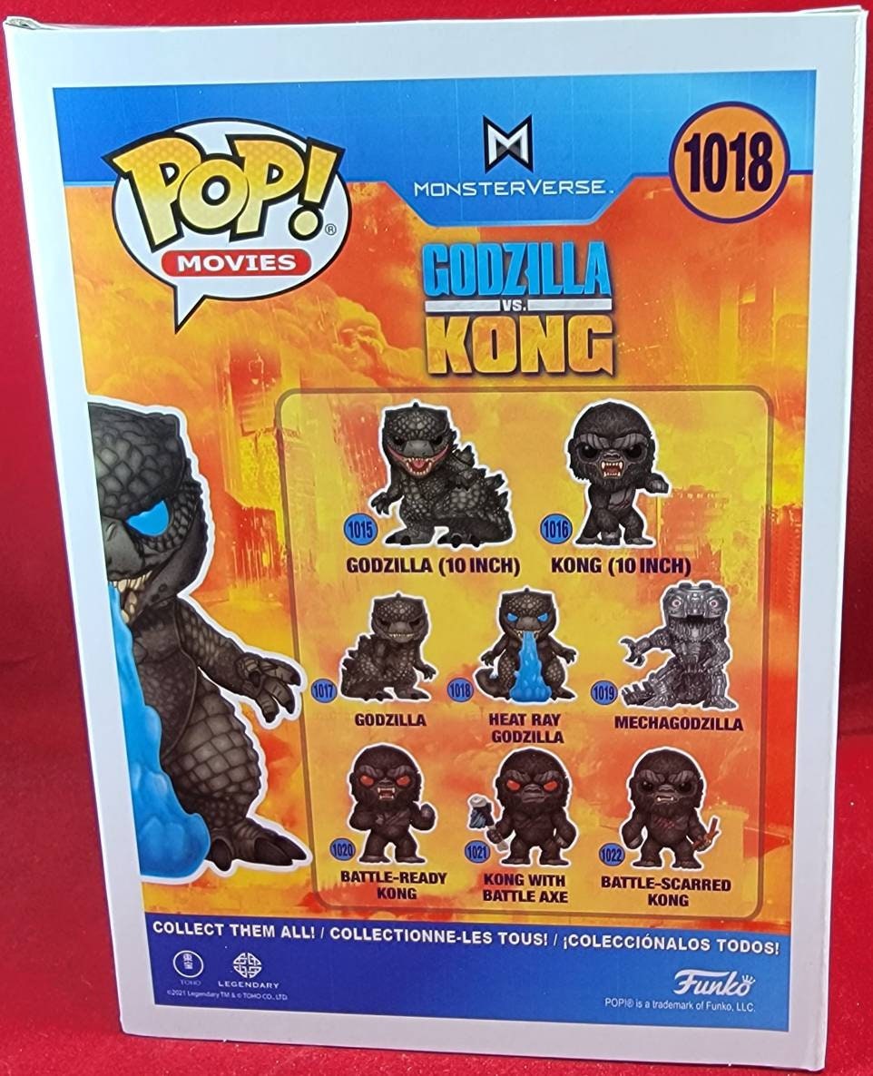 Heat ray godzilla fye exclusive funko # 1018 (nib)