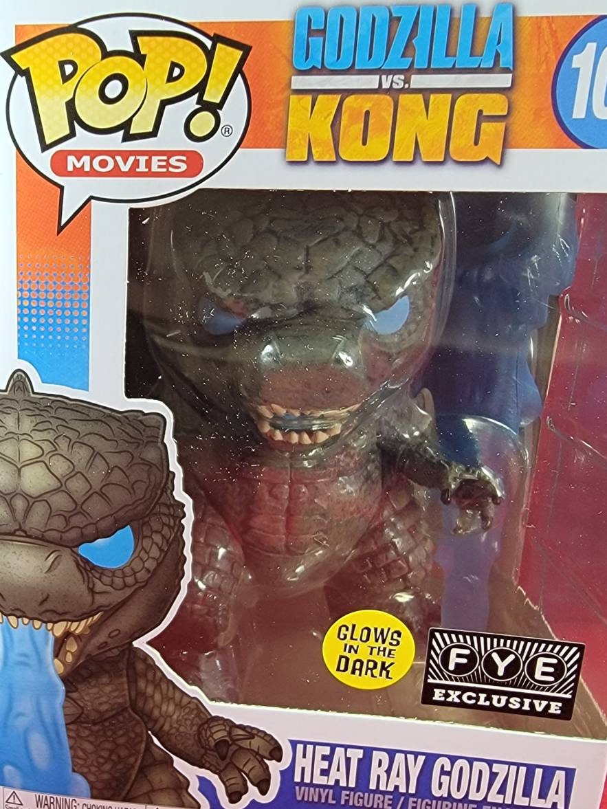 Heat ray godzilla fye exclusive funko # 1018 (nib)