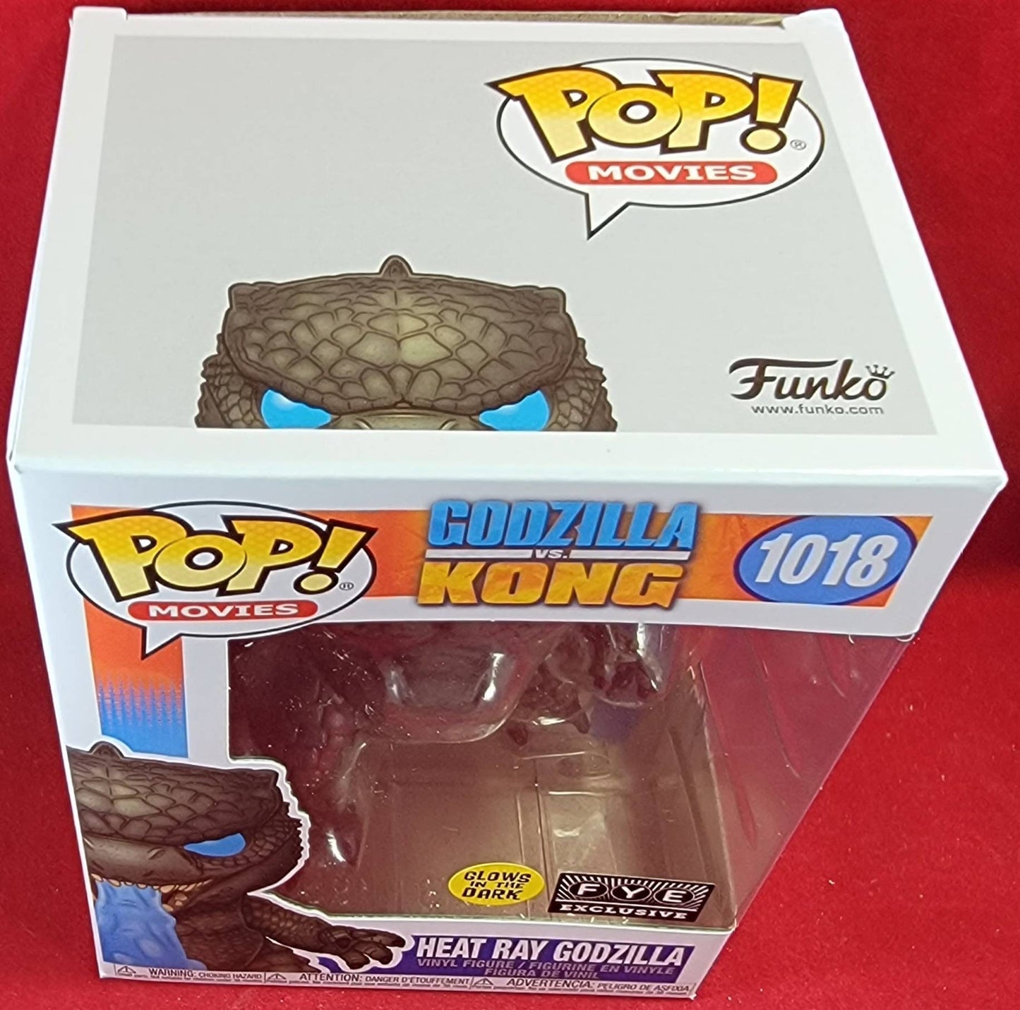 Heat ray godzilla fye exclusive funko # 1018 (nib)