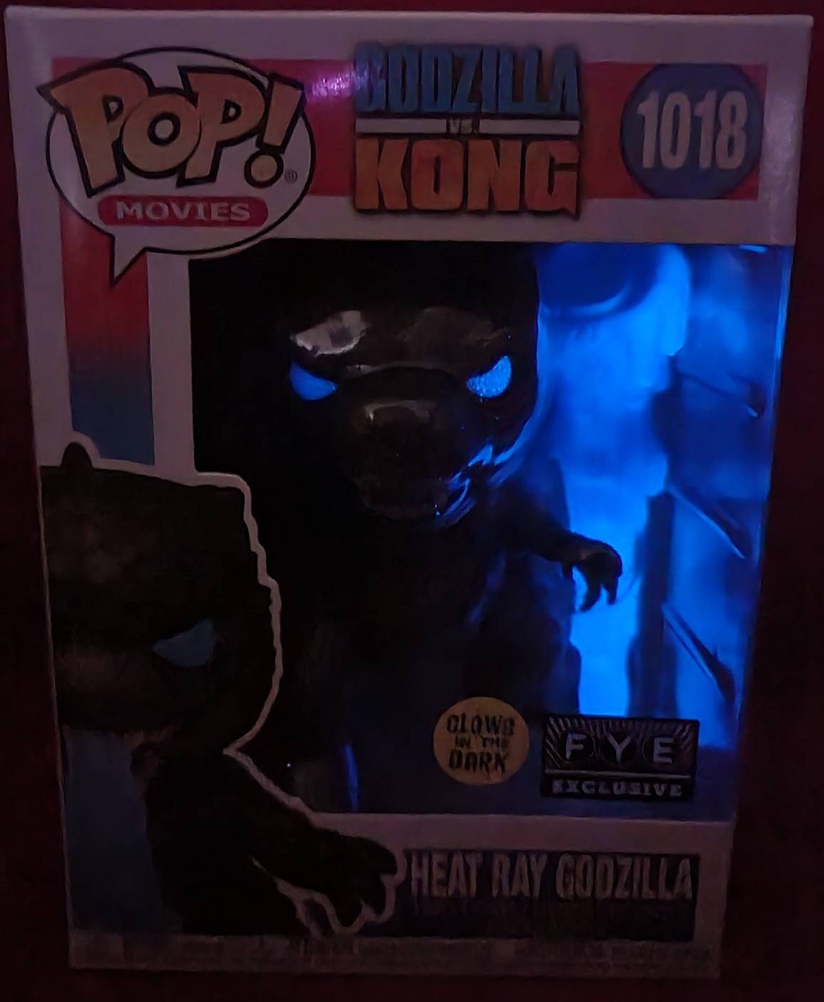 Heat ray godzilla fye exclusive funko # 1018 (nib)