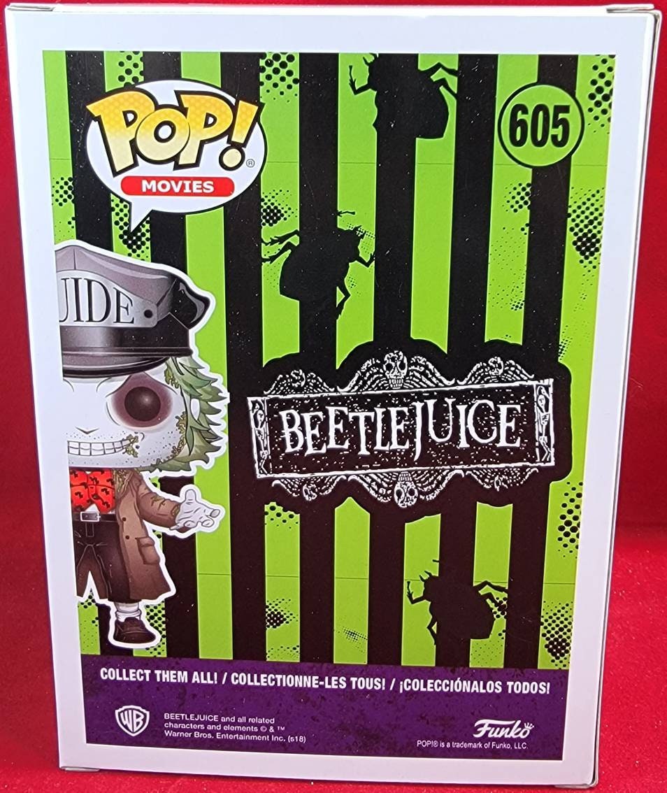 Beetlejuice go exclusive funko # 605 (nib)