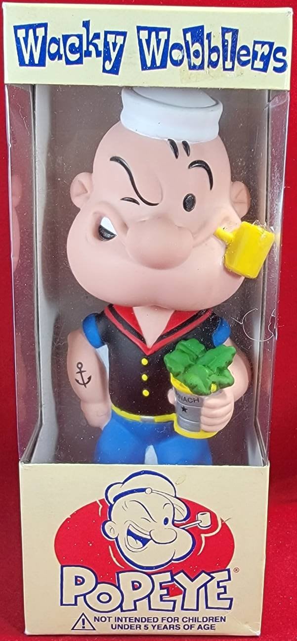 Popeye the sailor man wacky wobbler (nib)