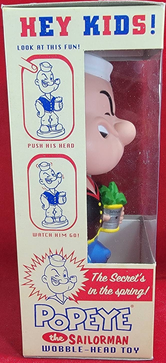 Popeye the sailor man wacky wobbler (nib)