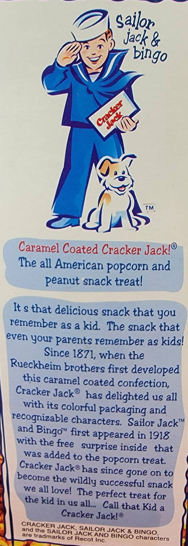 Cracker jack wacky wobbler (nib)