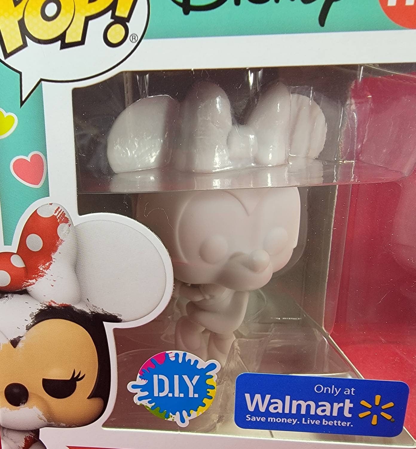 D.i.y. minnie mouse Wal-Mart exclusive funko  # 1160 (nib)