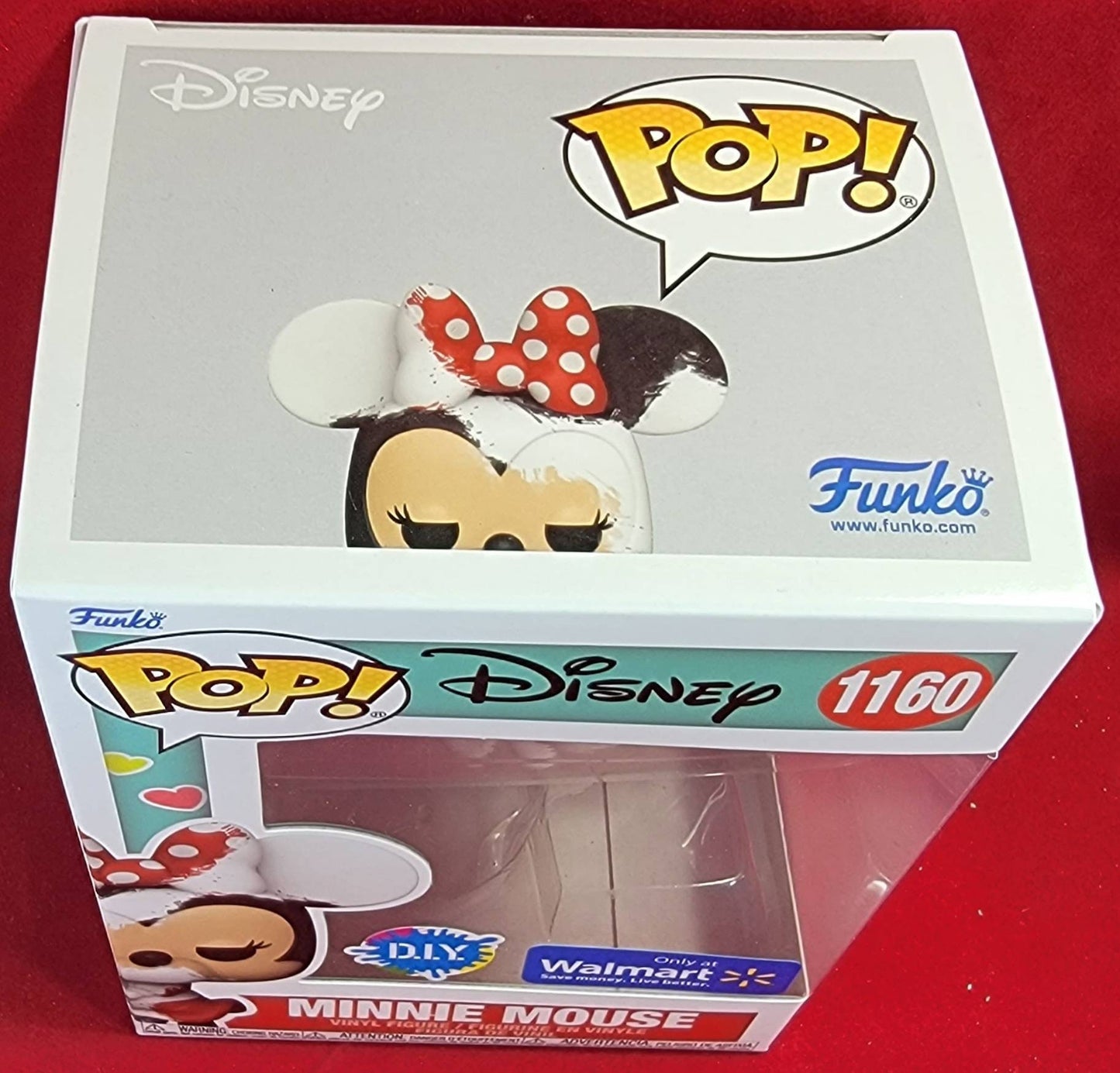 D.i.y. minnie mouse Wal-Mart exclusive funko  # 1160 (nib)