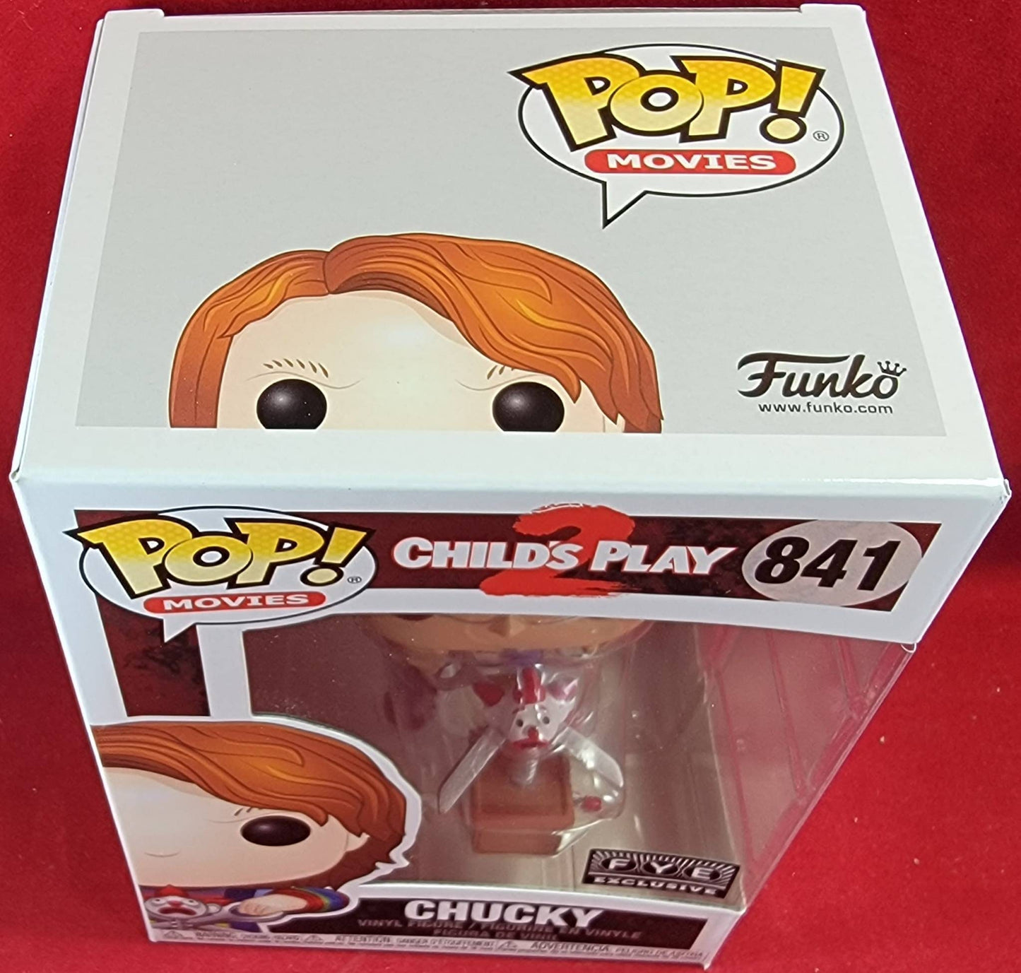 Chucky fye exclusive funko # 841 (nib)