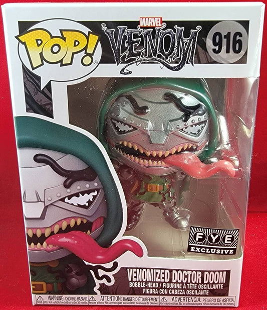 Venomized doctor doom fye exclusive funko # 916 (nib)