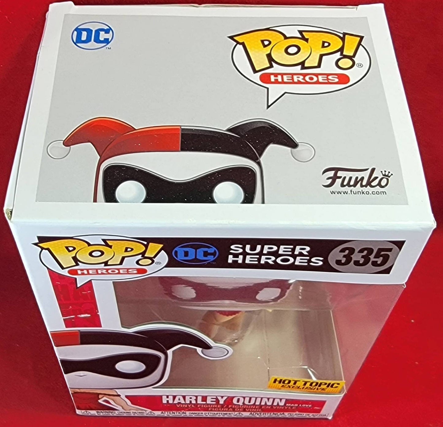 Harley Quinn mad love hot topic exclusive 335 (nib)