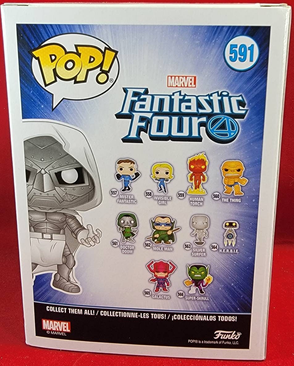 doctor doom 2020 spring convention funko # 591 (nib)