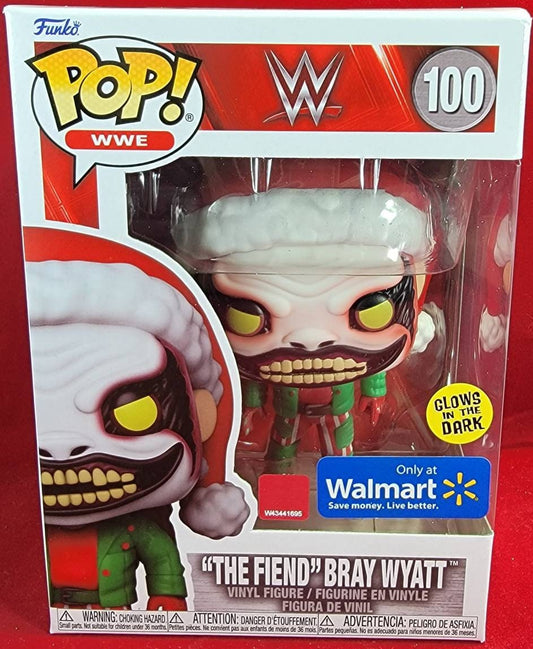 The fiend bray wyatt Wal-Mart exclusive funko # 100 (nib)