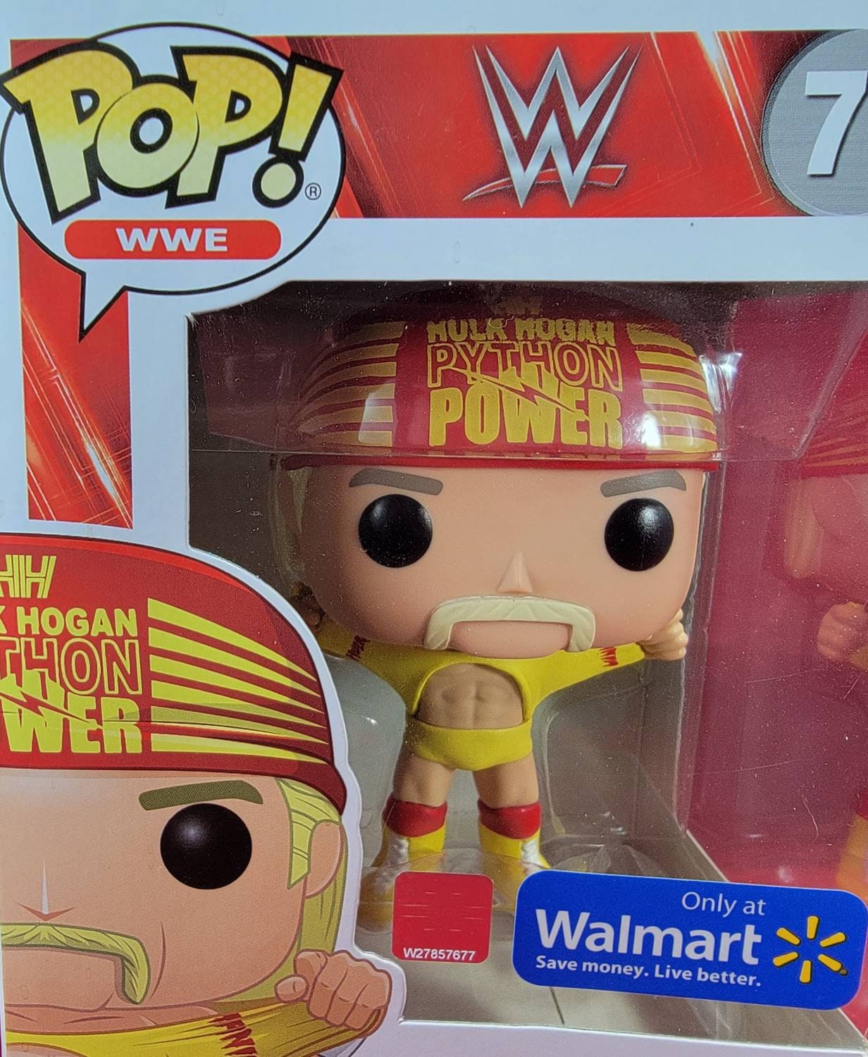 Hulk Hogan Wal-Mart exclusive # 71 funko
