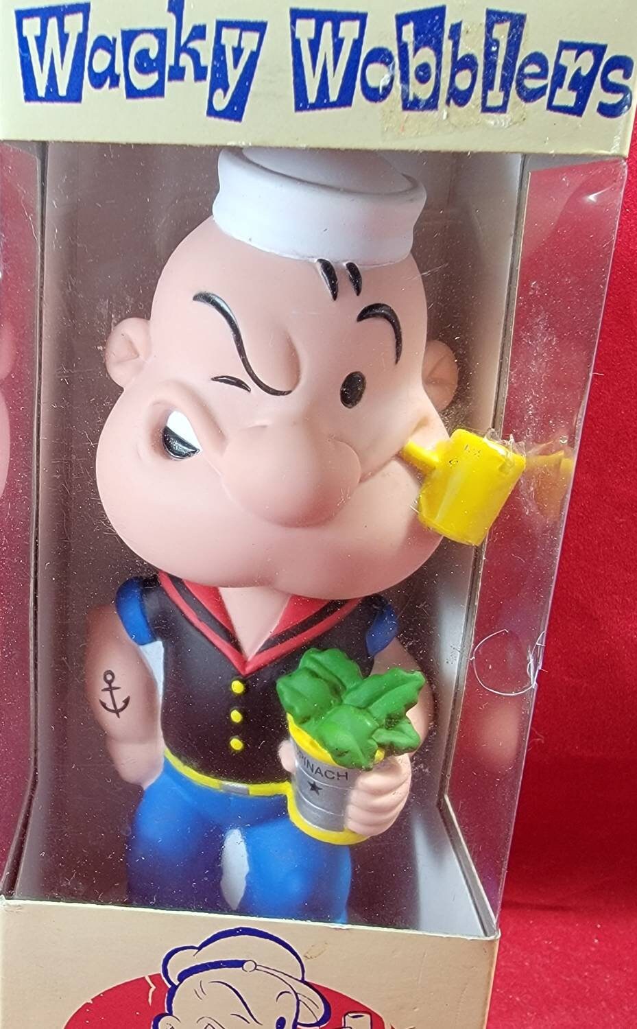 Popeye the sailor man wacky wobbler (nib)