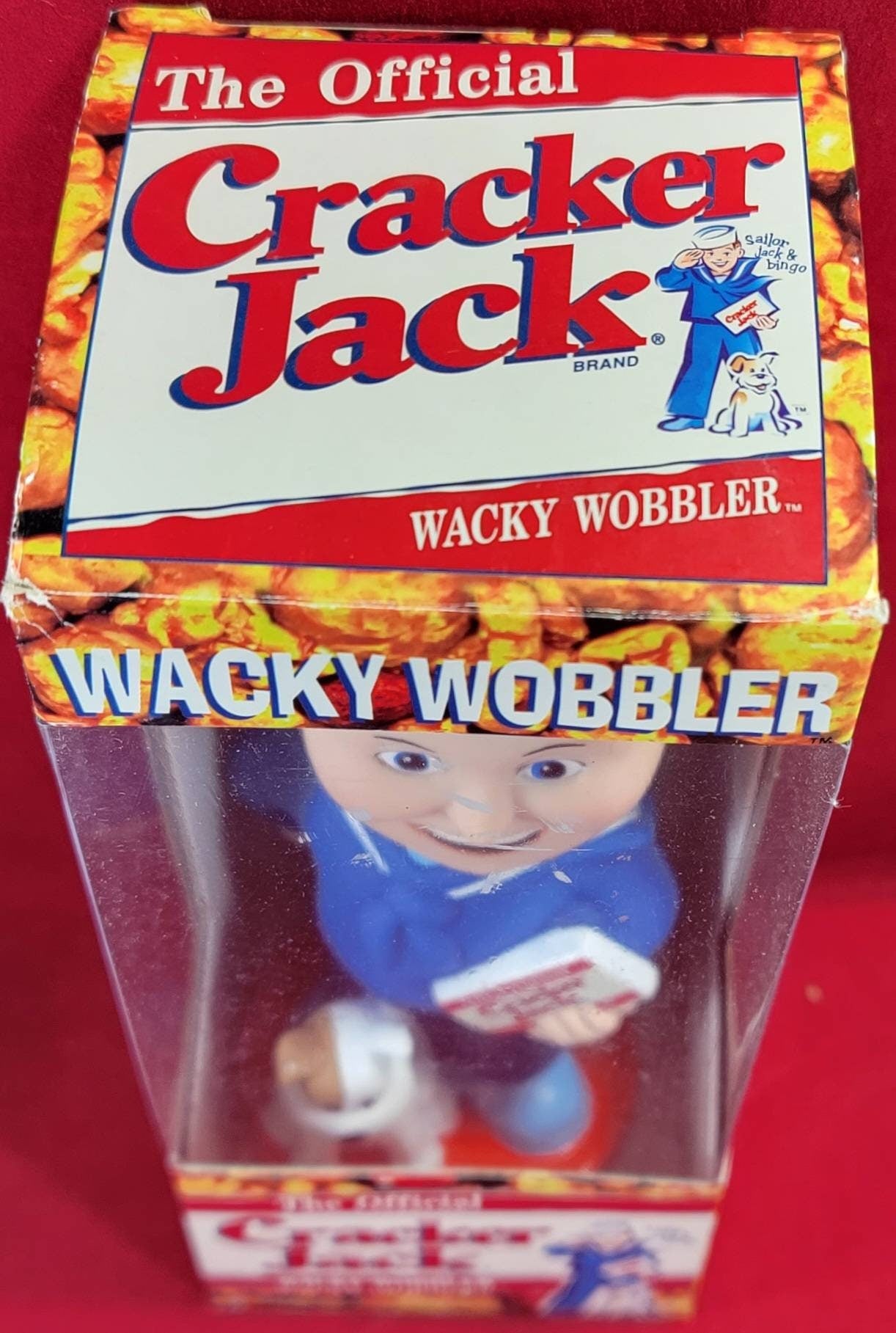 Cracker jack wacky wobbler (nib)