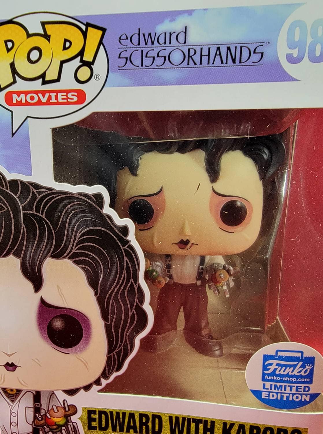 Edward scissorhands with kabobs limited edition funko