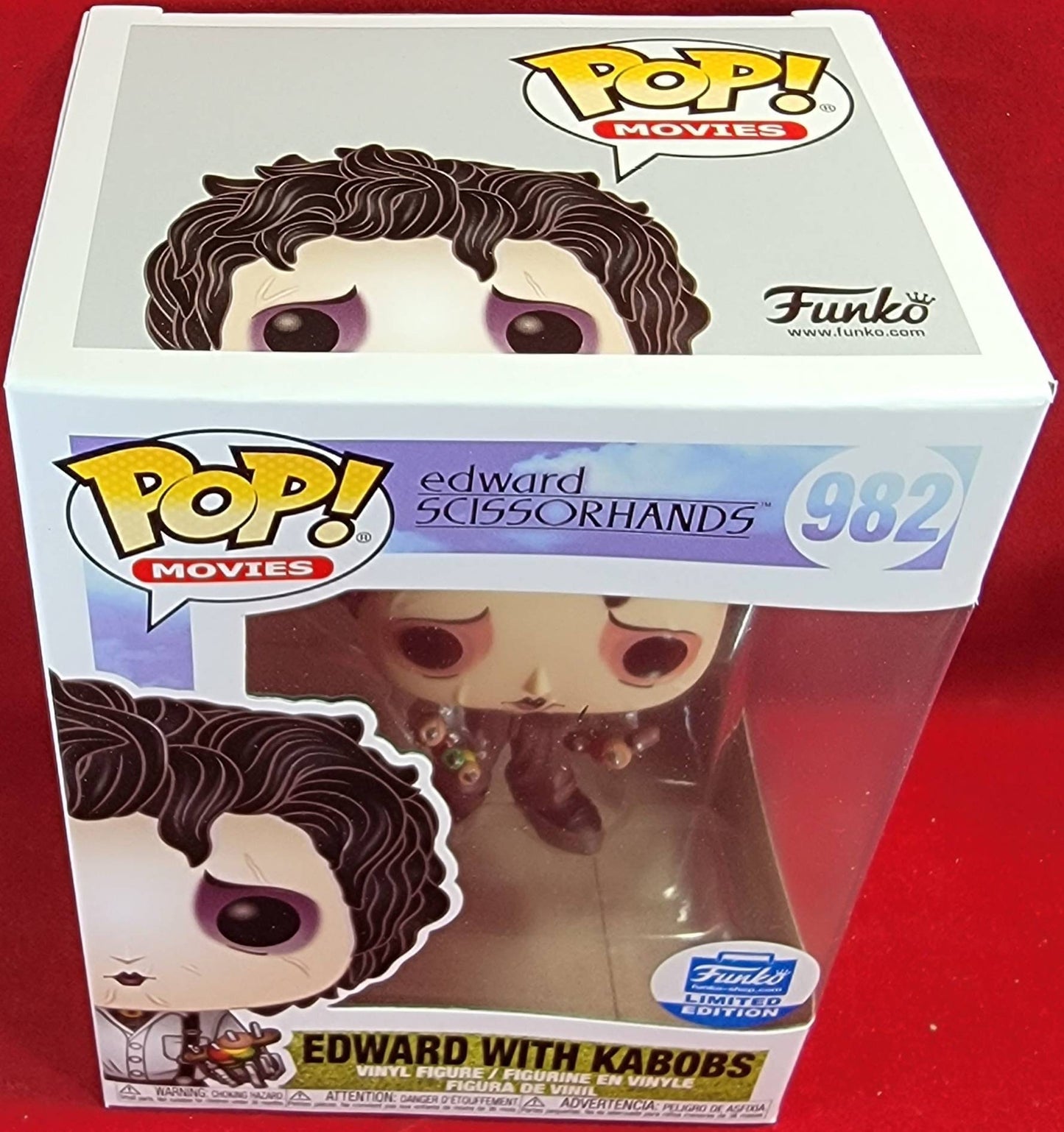 Edward scissorhands with kabobs limited edition funko