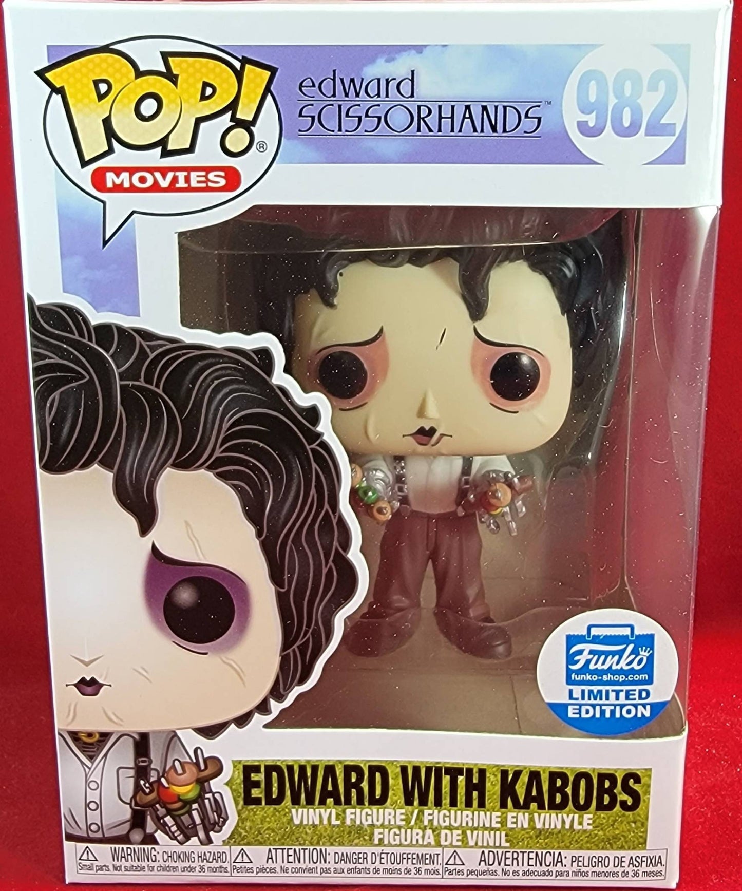 Edward scissorhands with kabobs limited edition funko – SpeedAndGrace