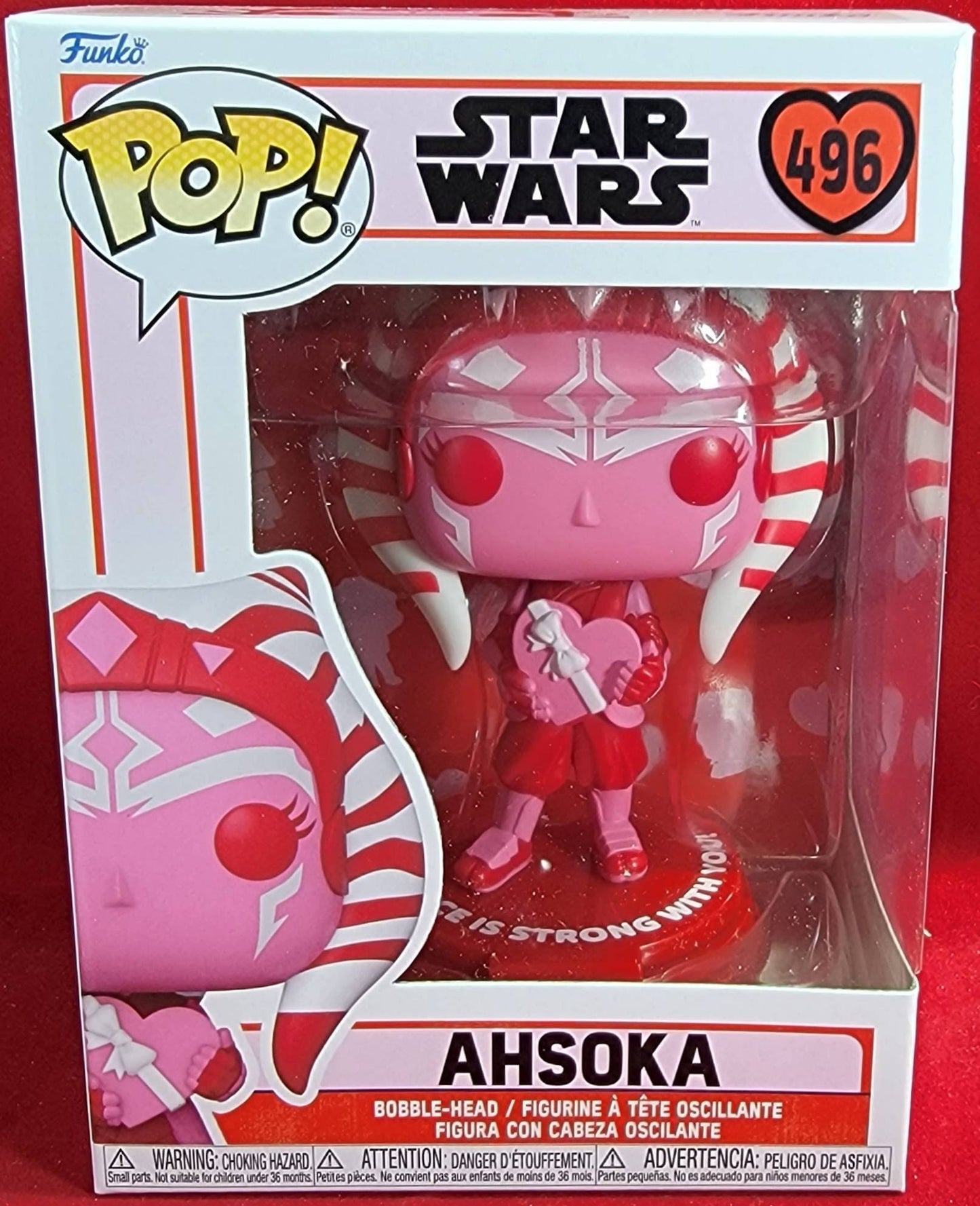 The ahsoka Mandalorian Funko # 496 Star Wars Pop